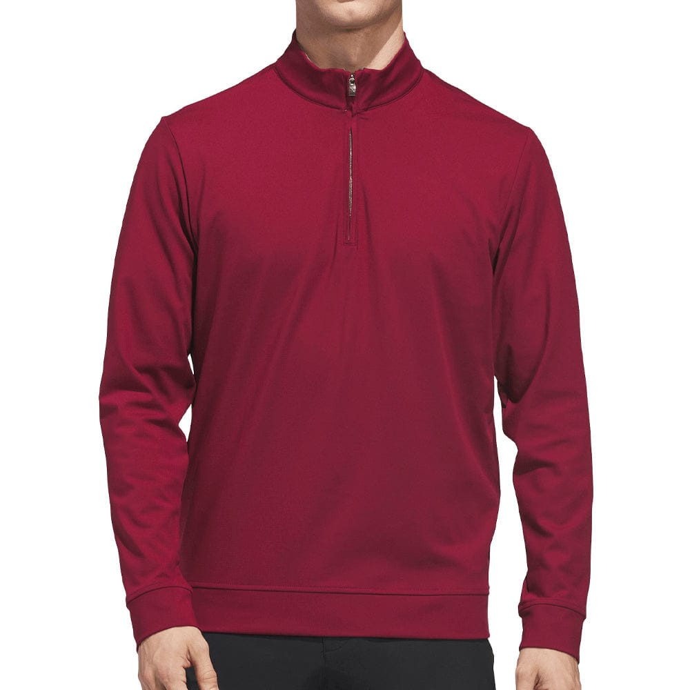 adidas Ultimate365 Classic Quarter-Zip - Collegiate Burgundy