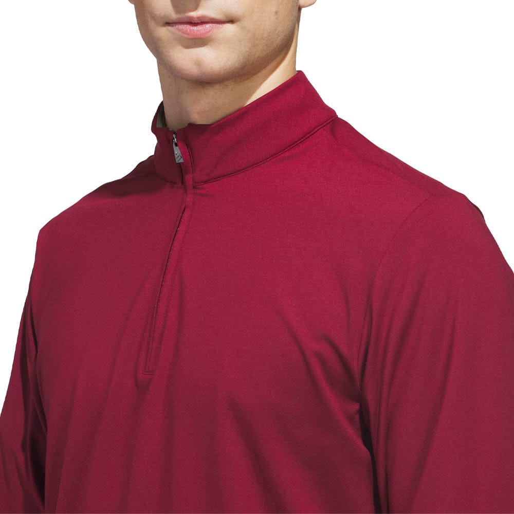 adidas Ultimate365 Classic Quarter-Zip - Collegiate Burgundy