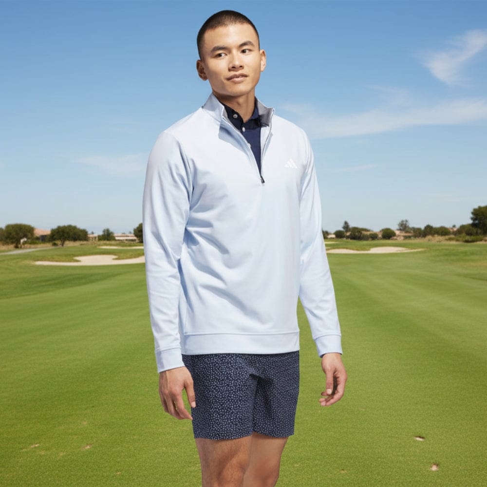 adidas Ultimate365 Classic Quarter-Zip - Crystal Sky