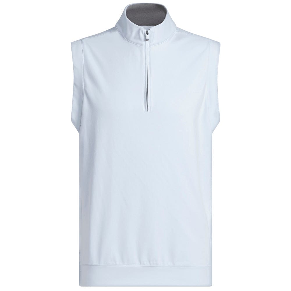 adidas Ultimate365 Classic Quarter-Zip Vest - Crystal Sky