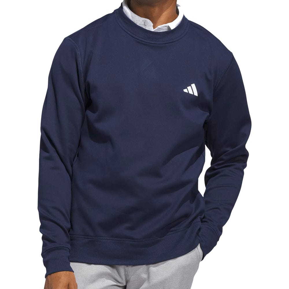 adidas Ultimate365 Climawarm Crewneck Sweatshirt - Collegiate Navy