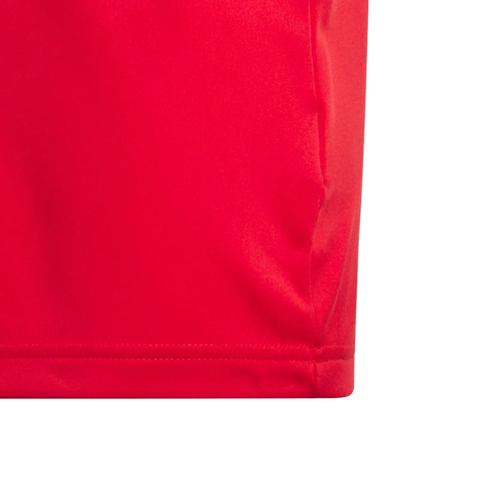 adidas Youth Performance Short Sleeve Polo Shirt - Collegiate Red
