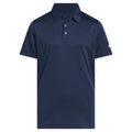 adidas Youth Performance Short Sleeve Polo Shirt - Collegiate Navy