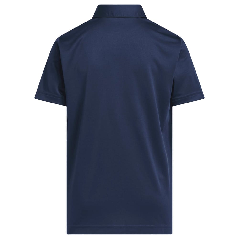 adidas Youth Performance Short Sleeve Polo Shirt - Collegiate Navy