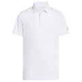 adidas Youth Performance Short Sleeve Polo Shirt - White