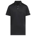 adidas Youth Performance Short Sleeve Polo Shirt - Black