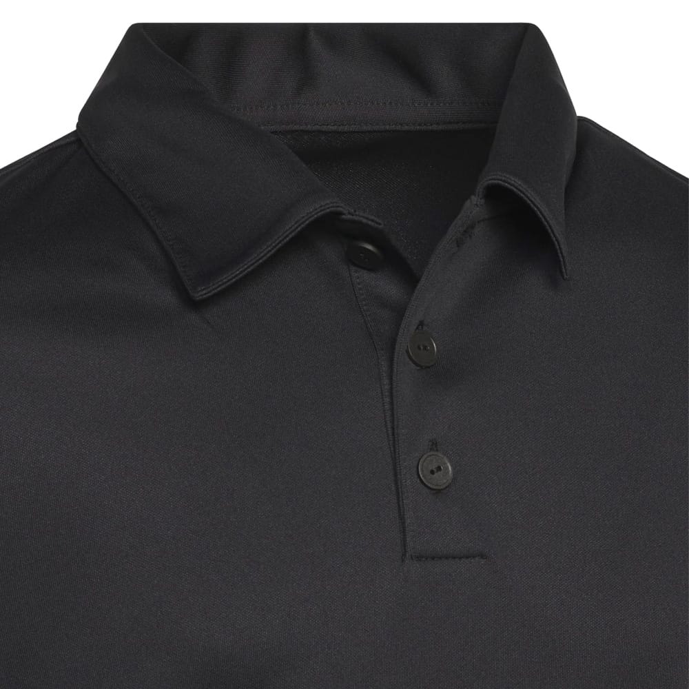 adidas Youth Performance Short Sleeve Polo Shirt - Black
