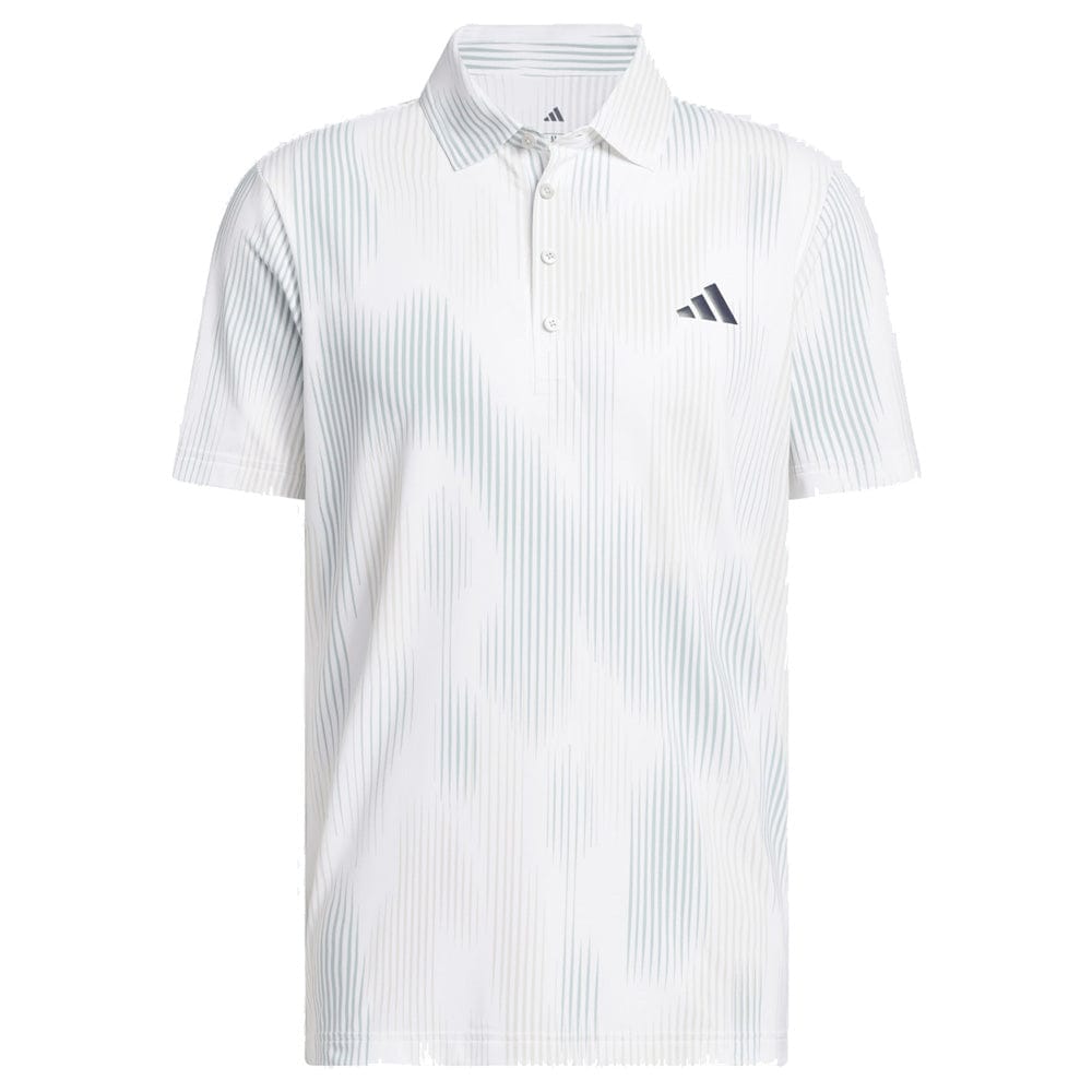 adidas Ultimate365 Tour Cool Feel Print Polo Shirt - Wonder Sage