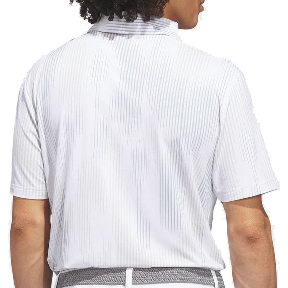 adidas Ultimate365 Tour Cool Feel Print Polo Shirt - Wonder Sage