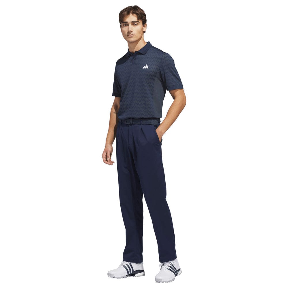 adidas Ultimate365 Tour Seamless Polo Shirt - Collegiate Navy/Wonder Sage