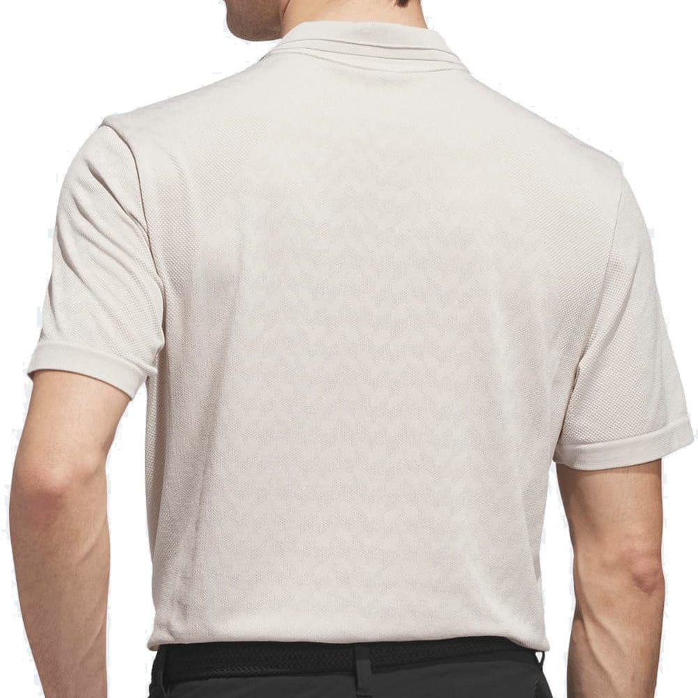 adidas Ultimate365 Tour Seamless Polo Shirt - Wonder Alumina/White