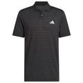 adidas Ultimate365 Tour Seamless Polo Shirt - Black/Carbon