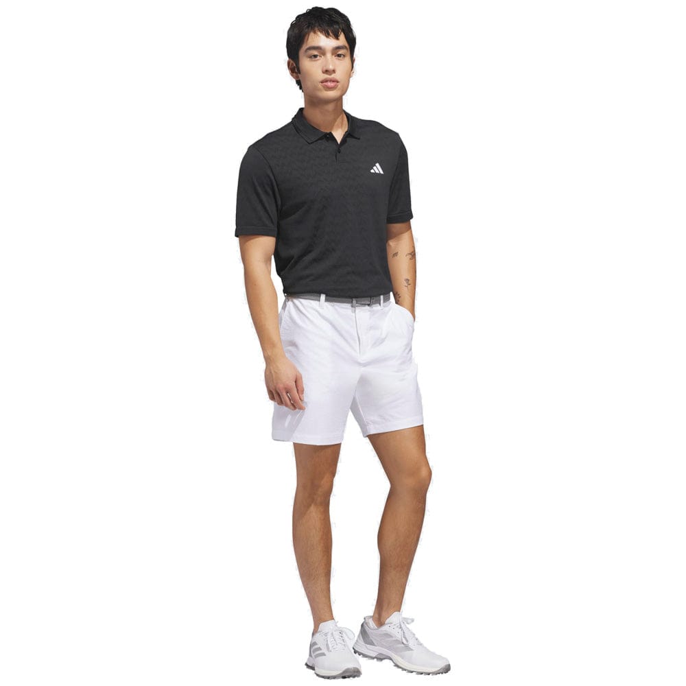 adidas Ultimate365 Tour Seamless Polo Shirt - Black/Carbon