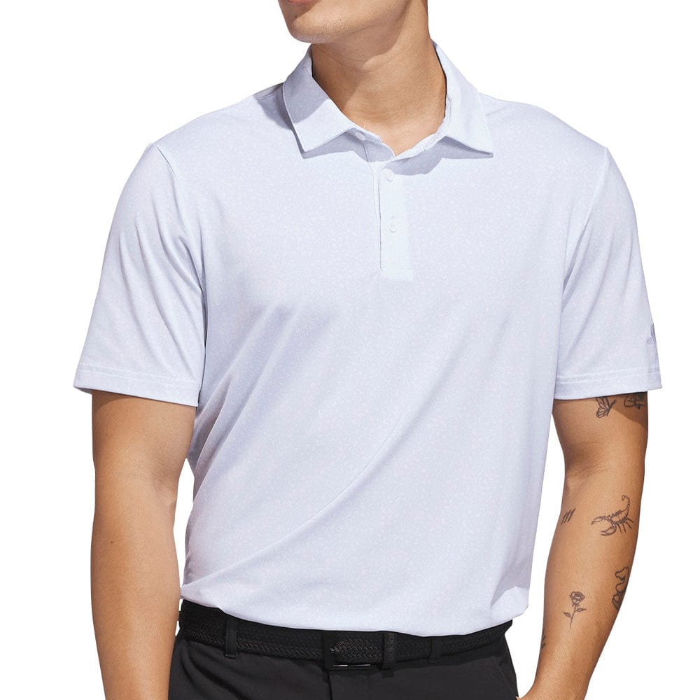 adidas Ultimate365 Mini Bunker Polo Shirt - Crystal Sky