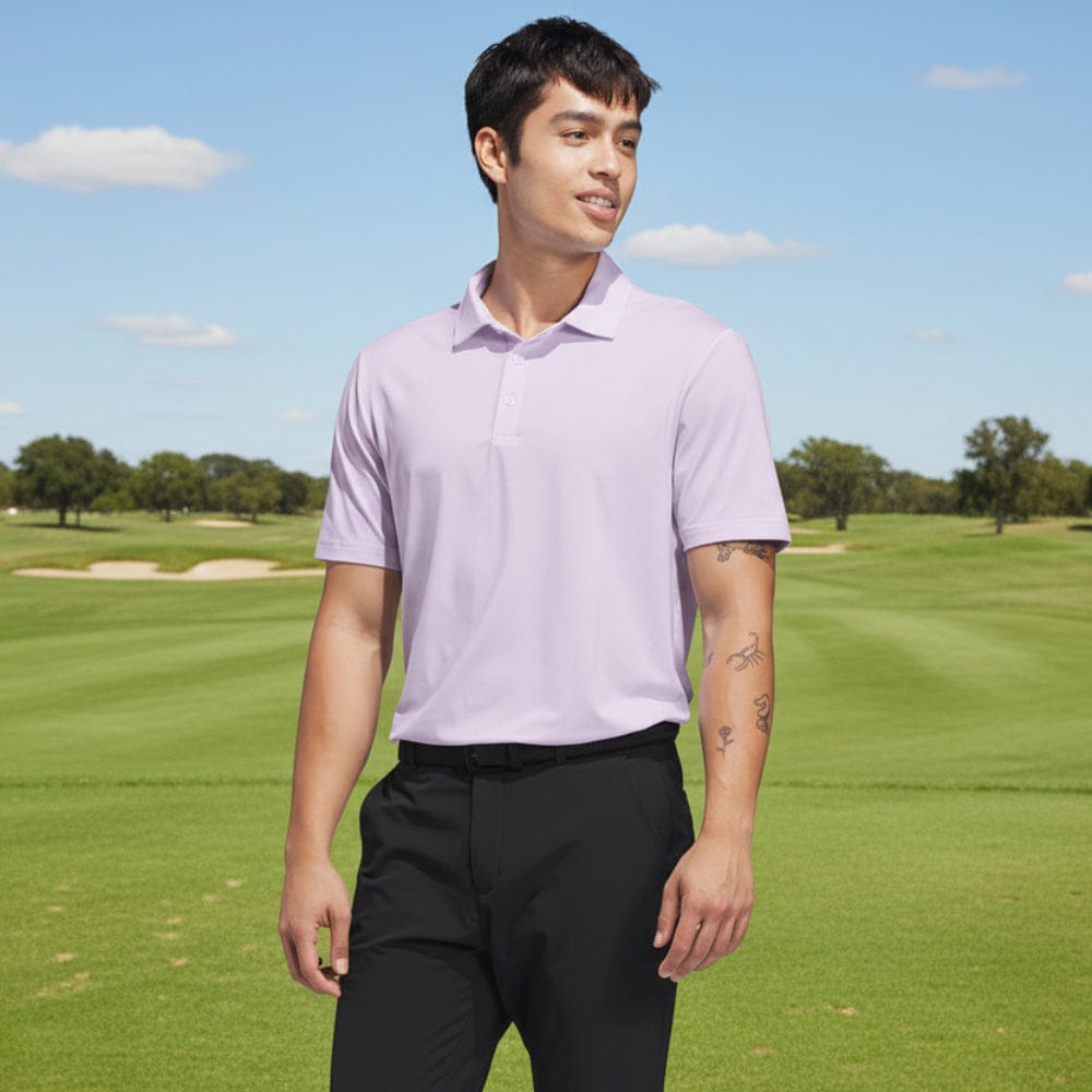 adidas Ultimate365 Mini Bunker Polo Shirt - Crystal Sky
