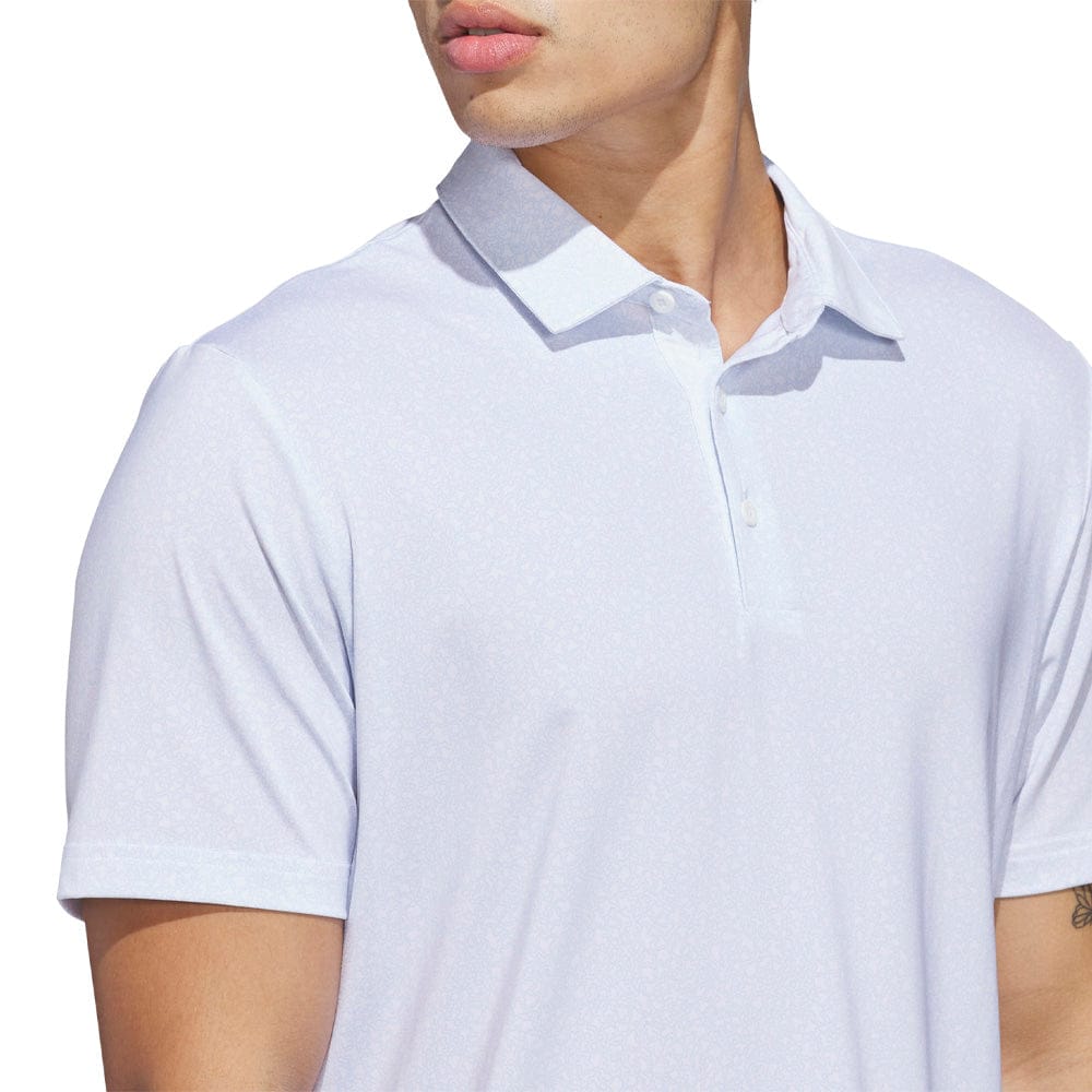adidas Ultimate365 Mini Bunker Polo Shirt - Crystal Sky