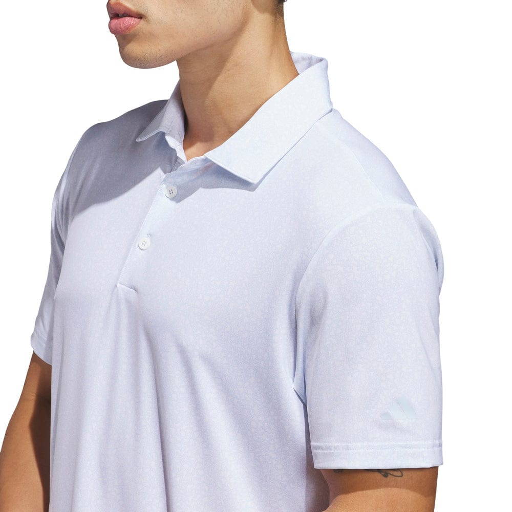 adidas Ultimate365 Mini Bunker Polo Shirt - Crystal Sky