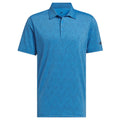 adidas Ultimate365 Mini Bunker Polo Shirt - Lucid Ray Blue