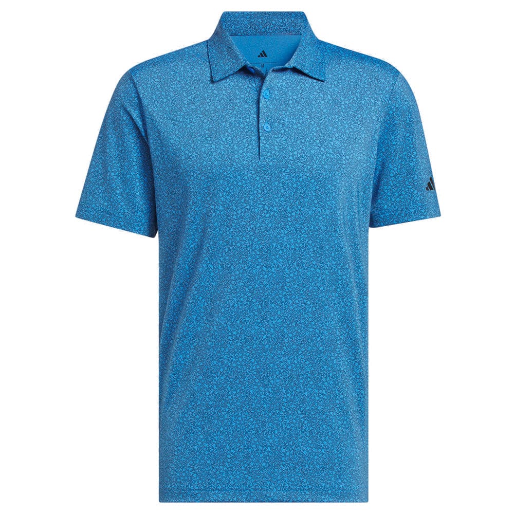 adidas Ultimate365 Mini Bunker Polo Shirt - Lucid Ray Blue
