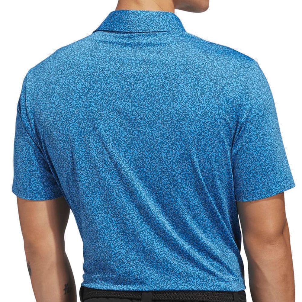 adidas Ultimate365 Mini Bunker Polo Shirt - Lucid Ray Blue