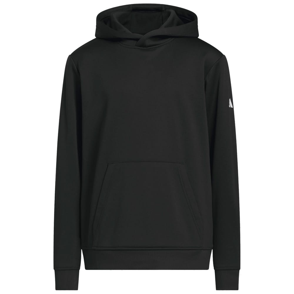 adidas Youth Crestable Climawarm Hoodie - Black