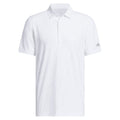 adidas Ultimate365 Tour Cool Feeling Fescue Polo Shirt - White