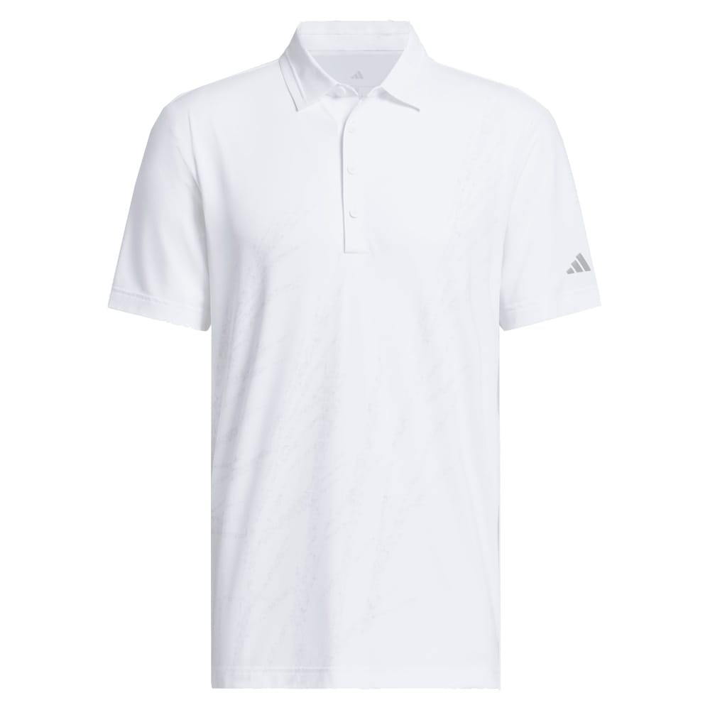 adidas Ultimate365 Tour Cool Feeling Fescue Polo Shirt - White