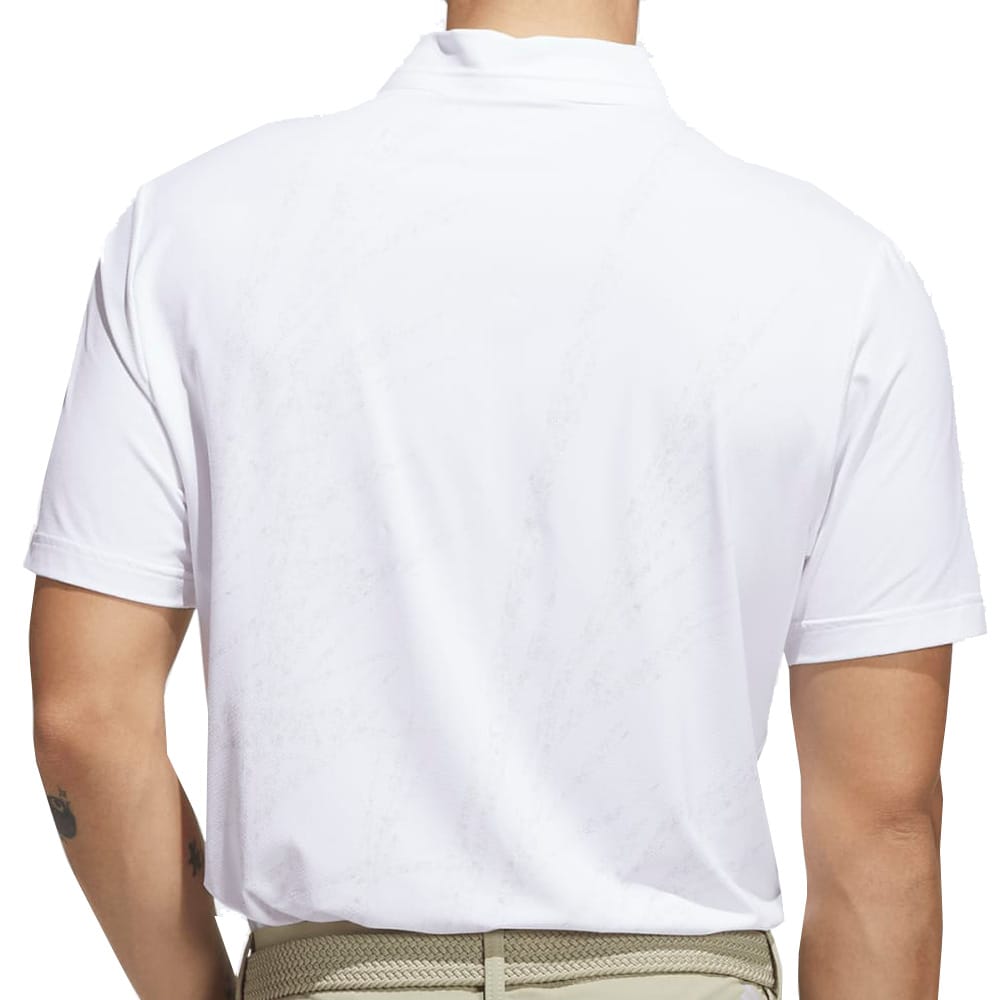 adidas Ultimate365 Tour Cool Feeling Fescue Polo Shirt - White