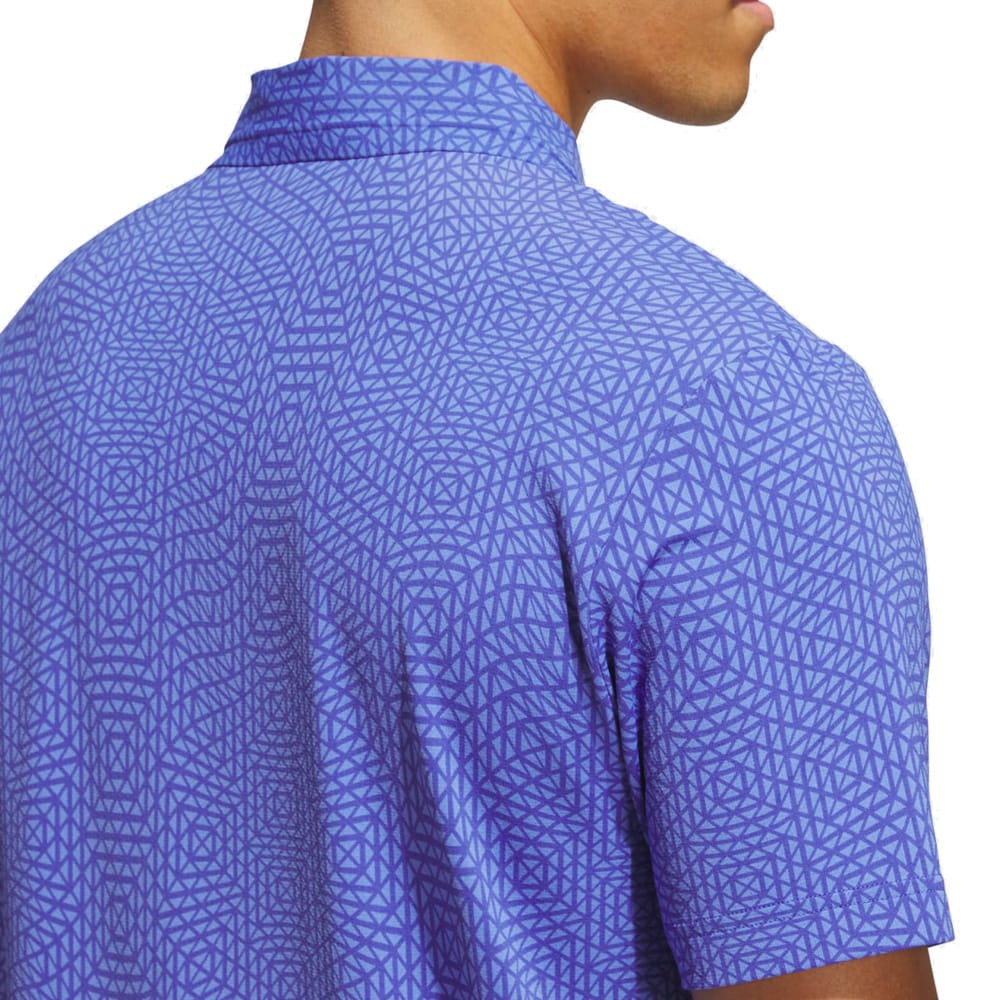adidas Ultimate365 Tour Cool Feeling Deco Polo Shirt - Dual Indigo/Real Lilac