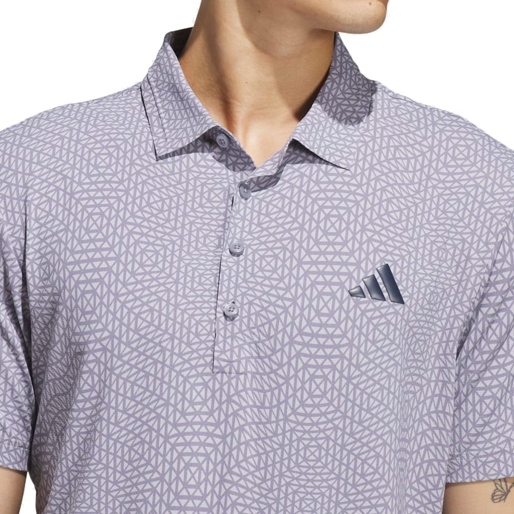 adidas Ultimate365 Tour Cool Feeling Deco Polo Shirt - Slate/Glory Grey