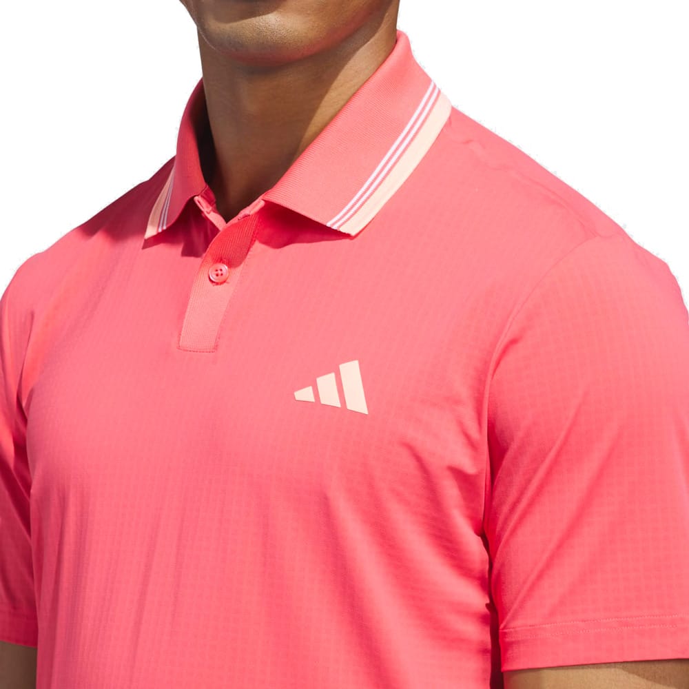 adidas Ultimate365 Tour Climacool Polo Shirt - Pure Turbo