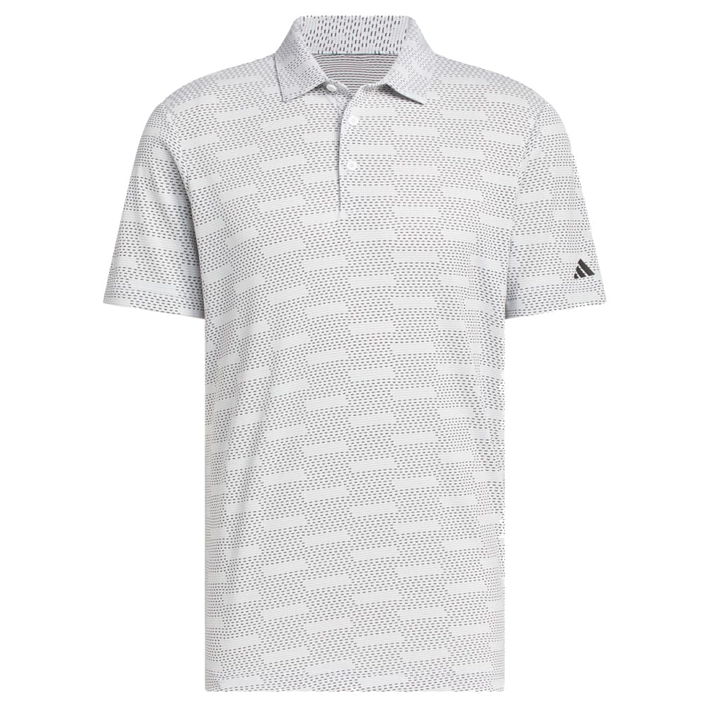 adidas Ultimate365 Jacquard Polo Shirt - White