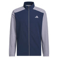 adidas Ultimate365 Wind Woven Full-Zip Sweatshirt - Slate/Collegiate Navy