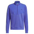 adidas Ultimate365+ Course Control Hybrid 1/4 Zip Sweatshirt - Dual Indigo