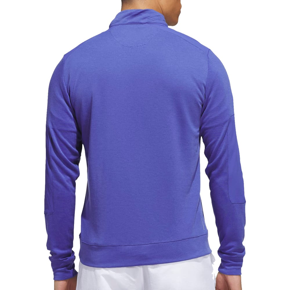 adidas Ultimate365+ Course Control Hybrid 1/4 Zip Sweatshirt - Dual Indigo