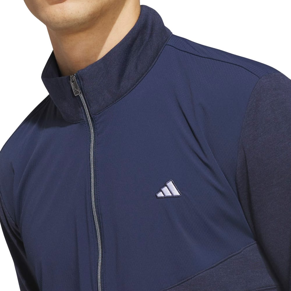 adidas Ultimate365+ Course Control Hybrid 1/4 Zip Sweatshirt - Collegiate Navy
