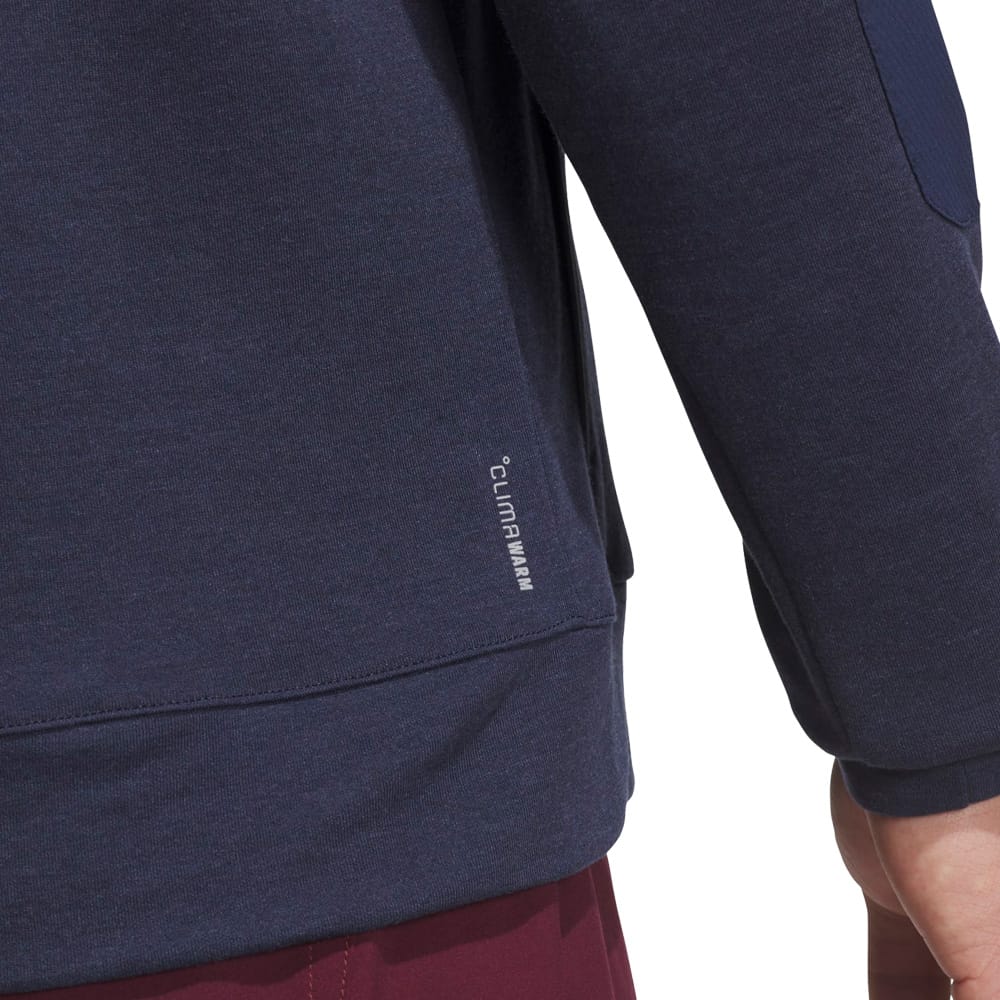 adidas Ultimate365+ Course Control Hybrid 1/4 Zip Sweatshirt - Collegiate Navy