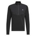 adidas Ultimate365+ Course Control Hybrid 1/4 Zip Sweatshirt - Black