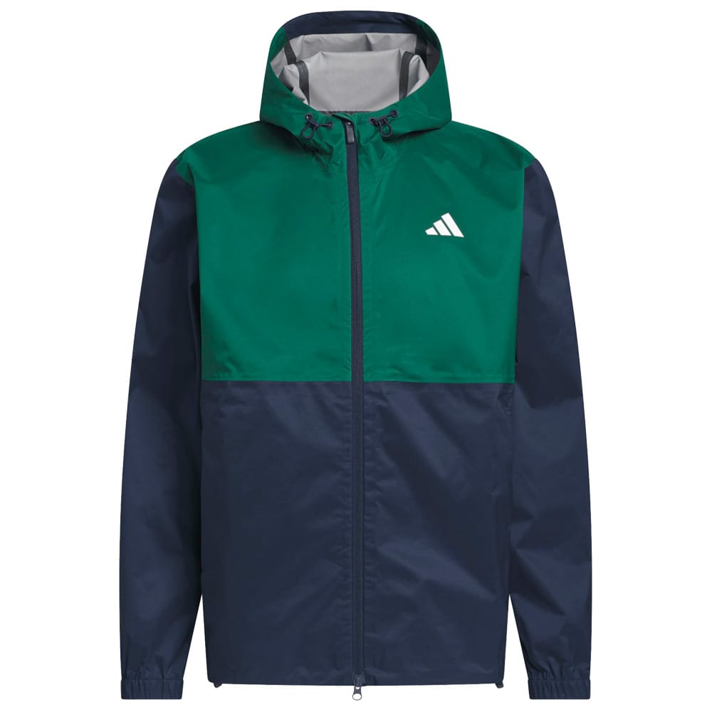 adidas Ultimate365 Climaproof Full-Zip Waterproof Jacket - Collegiate Navy