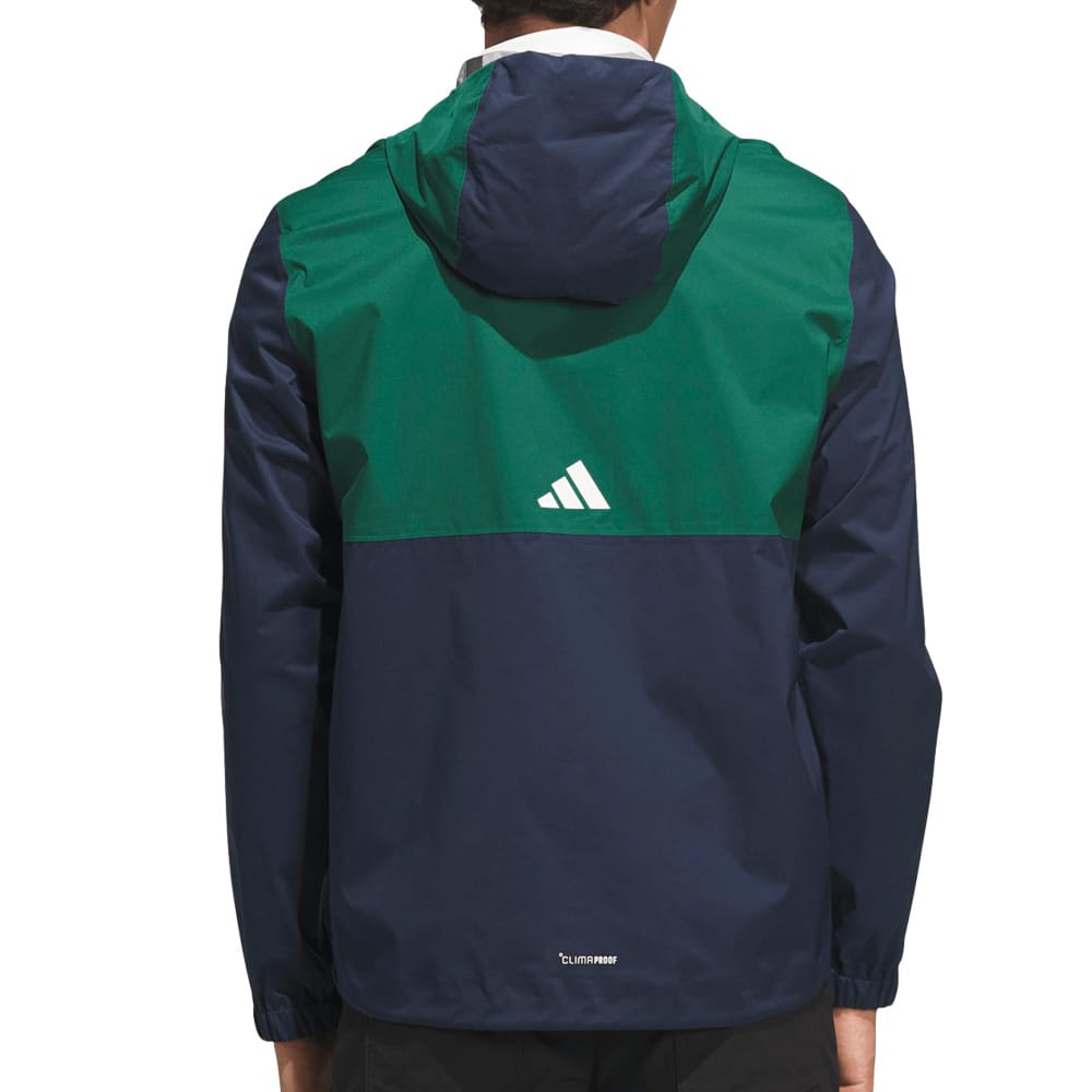 adidas Ultimate365 Climaproof Full-Zip Waterproof Suit - Collegiate Navy/Khaki Six