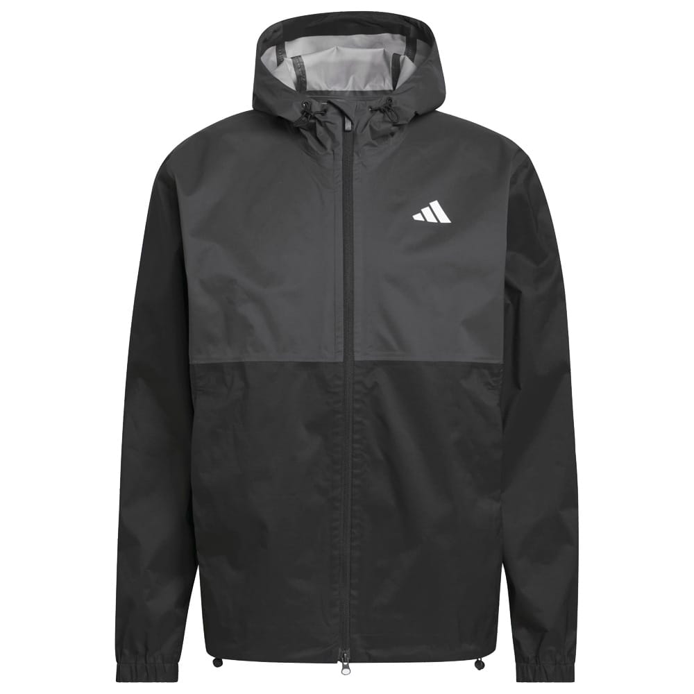 adidas Ultimate365 Climaproof Full-Zip Waterproof Jacket - Black