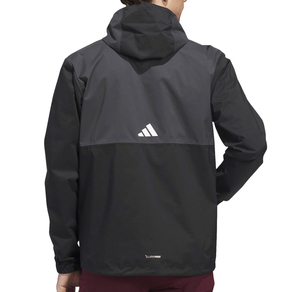 adidas Ultimate365 Climaproof Full-Zip Waterproof Jacket - Black