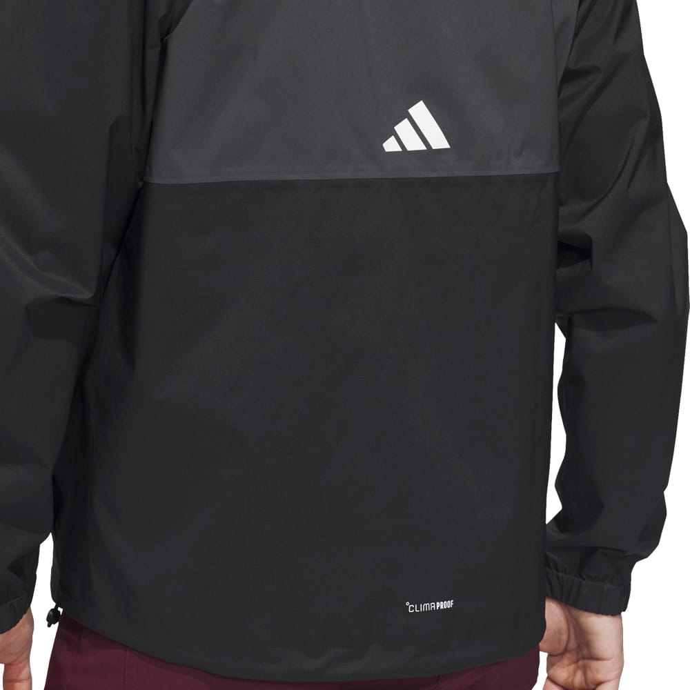 adidas Ultimate365 Climaproof Full-Zip Waterproof Jacket - Black