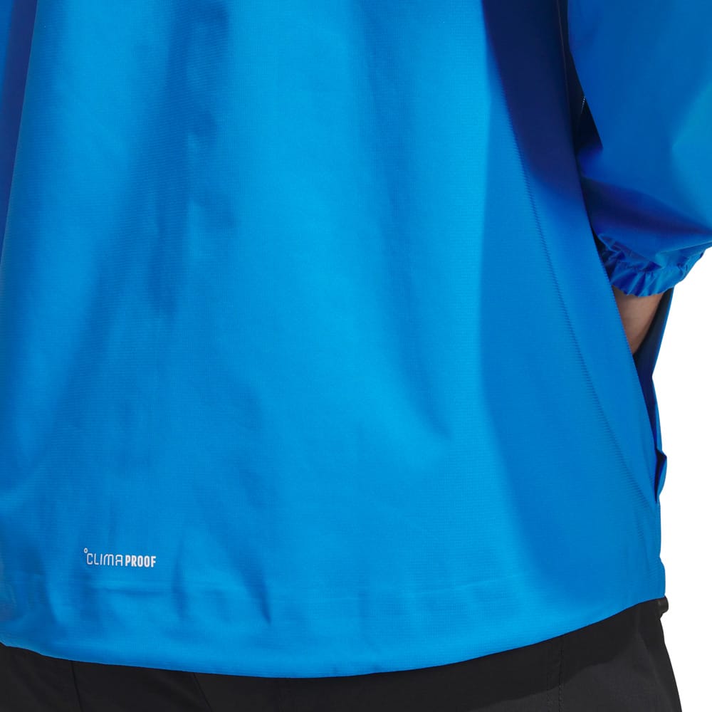 adidas Ultimate365 Climaproof Full-Zip Waterproof Suit - Lucid Ray Blue/Black