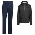 adidas Ultimate365 Tour Climaproof+ Anorak Waterproof Suit - Black/Collegiate Navy