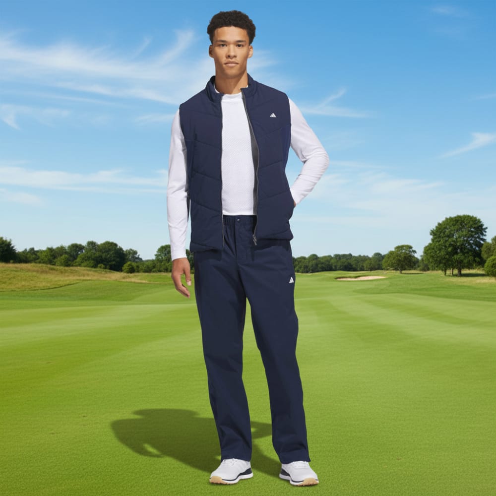 adidas Ultimate365 Climaproof Waterproof Trousers - Collegiate Navy