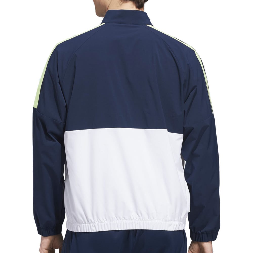 adidas Beyond The Course Windbreaker - White/Collegiate Navy