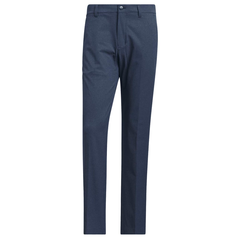 adidas Ultimate365+ Twistweave Straight Fit Grid Trousers - Collegiate Navy