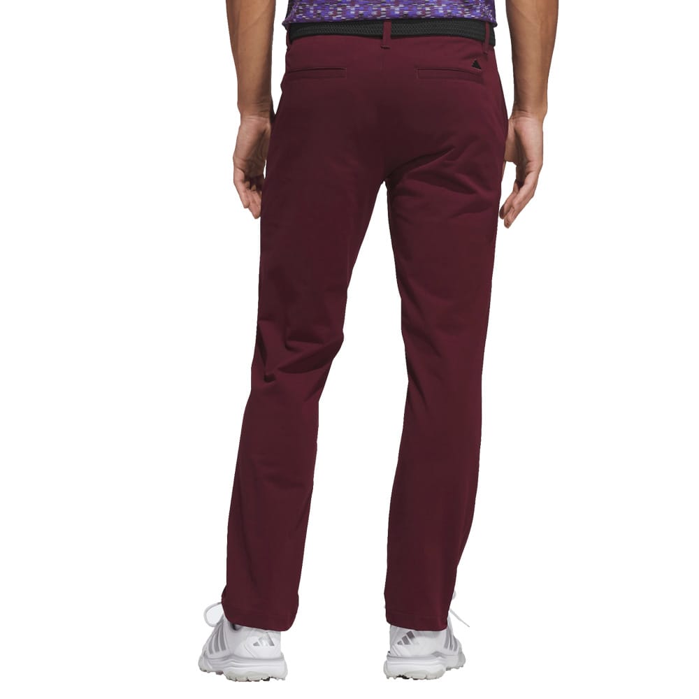 adidas Ultimate365+ Twistknit Climawarm Straight Fit Trousers - Maroon