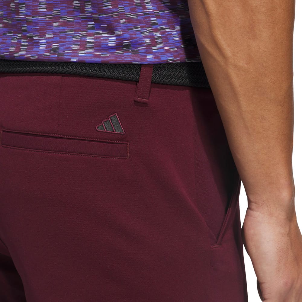 adidas Ultimate365+ Twistknit Climawarm Straight Fit Trousers - Maroon